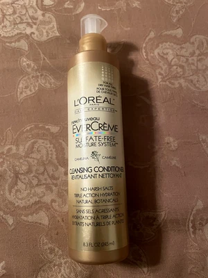 L'Oreal Paris Hair Expertise Sulfate Free EverCreme Cleansing Conditioner 8.3oz - Image 1 of 2