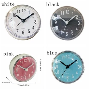 Orologio Doccia Impermeabile Bagno Cucina Parete Ventosa Tempo per Donna Trucco - Foto 1 di 13