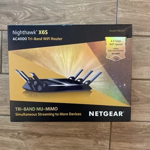NETGEAR Nighthawk X6S AC4000 Tri-band WiFi Router, (R8000P) - Picture 1 of 7