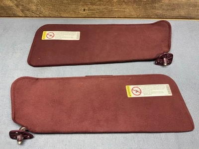 Camión Chevy Silverado GMC Sierra Yukon Tahoe 88-98 visera C/K SUV OEM rojo granate Foto 1 de 4