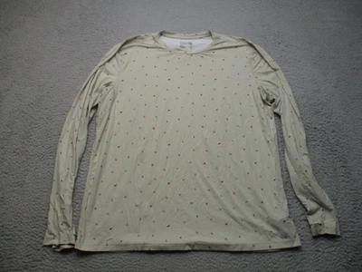 Mountain Hardwear Shirt Mens XL Beige Long Sleeve Performance Stretch Athletic - Image 1 of 4