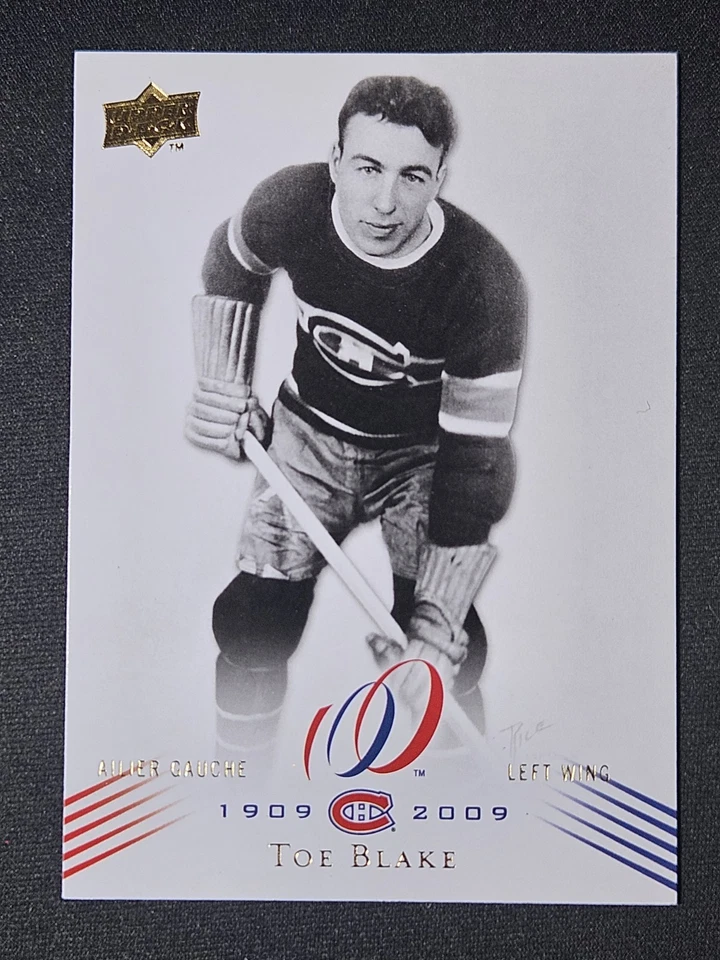 08-09 Upper Deck Montreal Canadiens Centennial 🚨🚨🚨 Toe Blake - Image 1 of 2