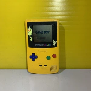CONSOLE NINTENDO GAMEBOY COLOR EDIZIONE LIMITED POKÉMON PIKACHU GAME BOY - Foto 1 di 9