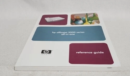 HP Officejet 5500 Series All-in-one Reference Guide - Very Good Condition - Image 1 of 4