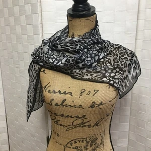 oscar de la renta Seidentuch Animal Print - Bild 1 von 6