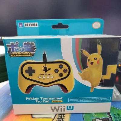 Hori Wii U Pokken Tournament Pro Pad Pokémon Pikachu ~ Brand New Sealed NIB - Image 1 of 2