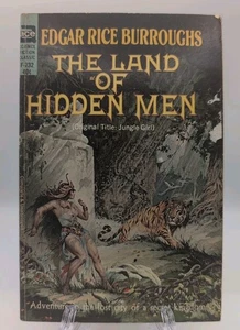 The Land of Hidden Men by Edgar Rice Burroughs (Vtg 1963 Paperback) *Buy 2 Get 1 - Bild 1 von 3