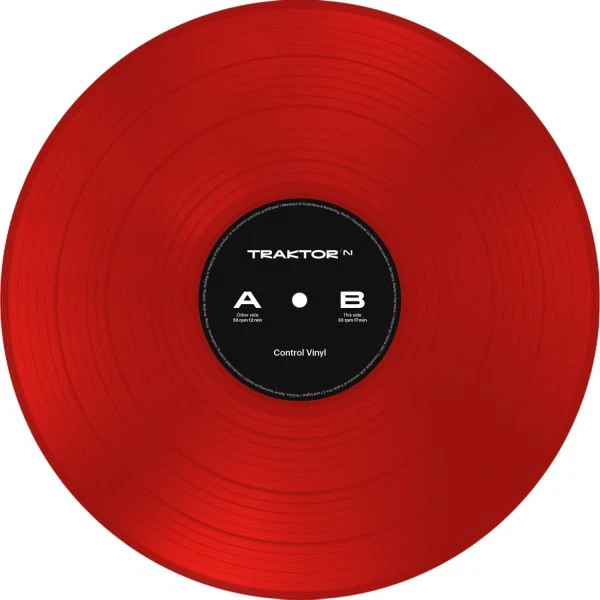 Native Instruments TRAKTOR Control Vinyl MKII 2024 Rot | Neu - Bild 1 von 1