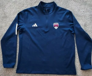 Nebraska Impact Basketball dunkelblau Adidas 1/4 Zip Pullover Größe Large - Bild 1 von 18