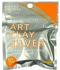 Art Clay Silver 50g Precious Metal Clay Silver JAPAN Import