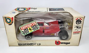 FERRARI 312 T5 Formula 1 - 1 /14 Burago Jody Scheckler - 1980 - vintage - Foto 1 di 23