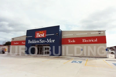 DuroBEAM Steel 75x96x24 Metal Red Iron Prefabricated I-beam Building Kits DiRECT - Image 1 of 4