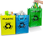 Mlltrennsystem 3Er-Pack Recycling System Taschen Wiederverwendbare Abfallscke 