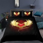 Denim Pocket Bedding Set King Soft Creative Duvet Cover 3D Queen Twin Full