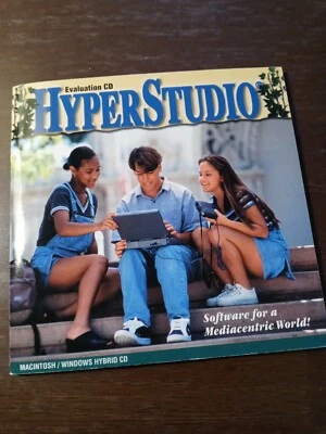 Evaluation CD Hyperstudio Multimedia by Roger Wagner (1993-1998, CD-ROM) Win Mac - Image 1 of 2