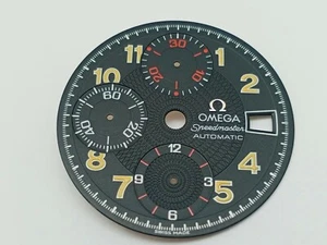 OMEGA SPEEDMASTER 3813 CHRONOGRAPH WATCH BLACK DIAL 29.5 MM (NOS & ORIGINAL) - Picture 1 of 5