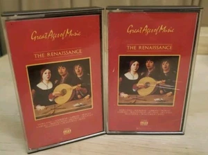 2 Cassettes - Great Age of Music The Renaissance Sides 1&2/3&4 Time Life 1985 - Picture 1 of 8