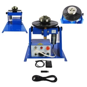 110V 10KG Welding Positioner Turntable With 80mm Chuck Small Positioner - Picture 1 of 12