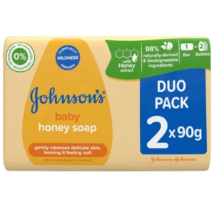 Johnson's Baby Honigseife mit Honigextrakt 4 Seifenriegel X90g - Bild 1 von 2