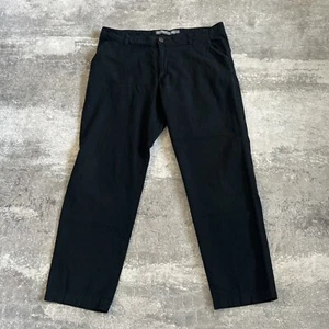 Icebreaker Pants Men’s 40 Merino Wool Black Outdoor Pockets 40x30 - Picture 1 of 8