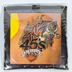 DiMarzio DDII45S Stainless Steel Electric Bass Strings 1987 Super Rare! NEW! - Picture 1 of 10