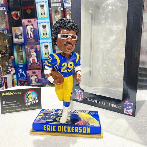 ERIC DICKERSON Los Angeles Rams "Photo Base" NFL Legends Series Bobblehead Cover