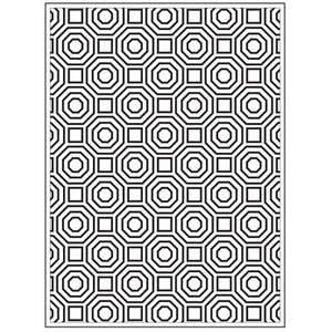darice embossing folder- octagon - Picture 1 of 1