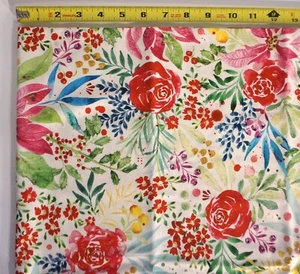 Moda Fabrics  Create Joy Project Comfort & Joy 39750-11 Christmas Watercolor 3yd - Picture 1 of 4