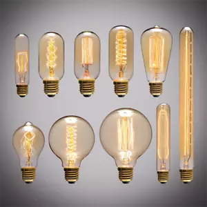 1PCS Retro E27 Filament Bulb Warm White Bulb Home Decoration Bulb 220V Lamp - Picture 1 of 23