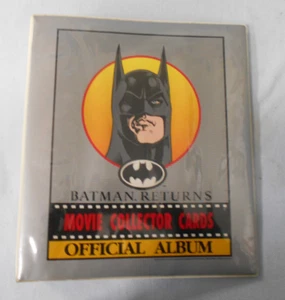 RARE 1992 BATMAN RETURNS COLLECTOR CARD ALBUM - DYNAMIC MARKETING, AUSTRALIA - Picture 1 of 5
