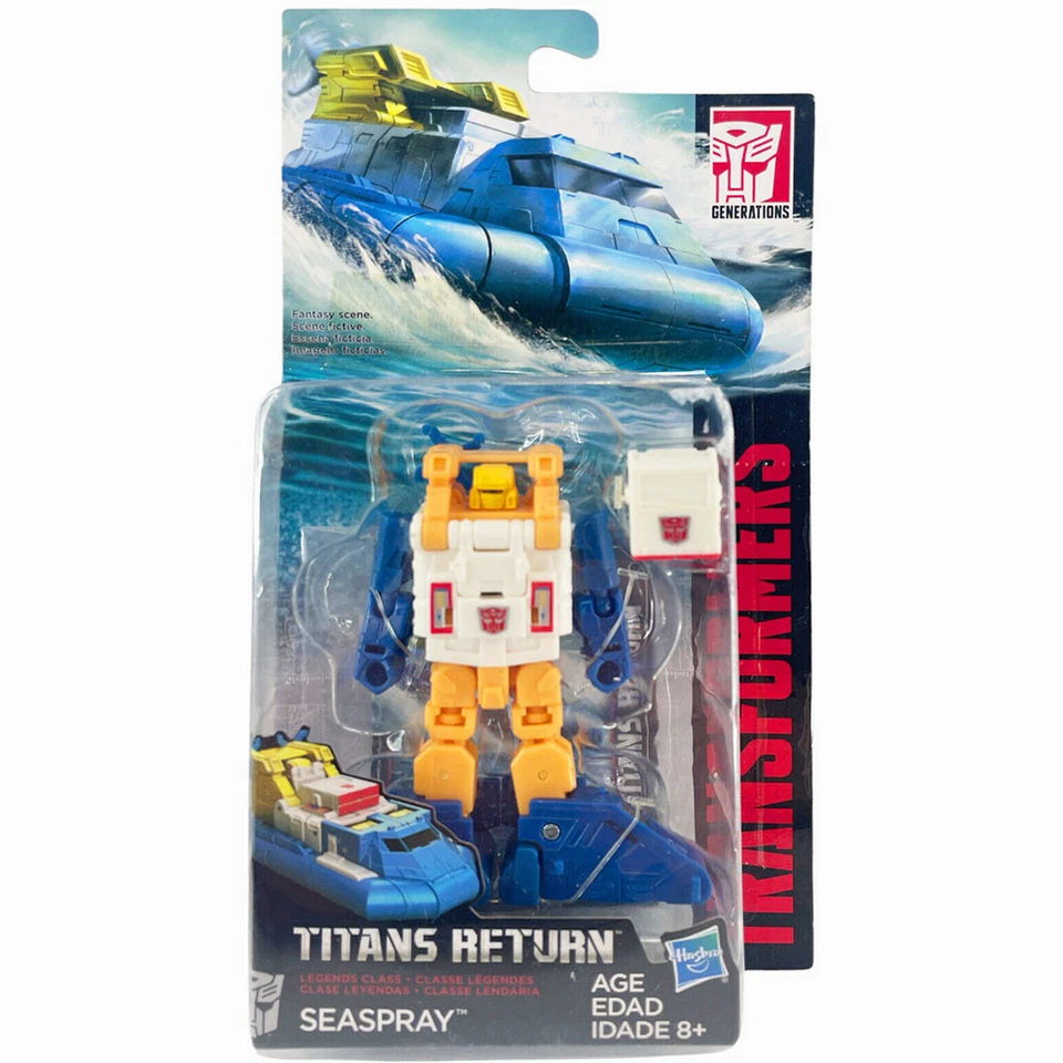 Hasbro Transformers Generations Titans Return Legends Class Seaspray Figure