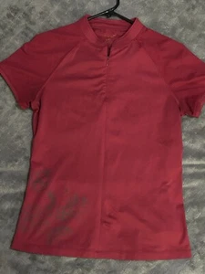 LOLE Women Pullover Sz Small 1/4 Zip Activewear Running Shirt Vent Short Sleeve - Picture 1 of 9