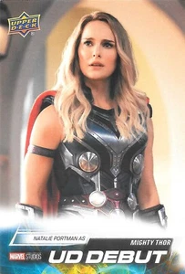 2024 Marvel Studios Series 2 - UD Debut Oversized - Mighty Thor - Portman - 255 - Bild 1 von 1