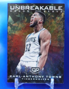 2016-17 Panini Grand Reserve Unbreakable #8 Karl-Anthony Towns - Foto 1 di 2