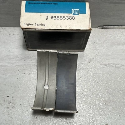Cojinete del cigüeñal Chevrolet 396 Chevelle 1966-1967 NOS 3885380 Foto 1 de 4