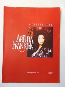 A Deper Love - Aretha Franklin sheet music piano vocal guitar PVG 1991 - Picture 1 of 2