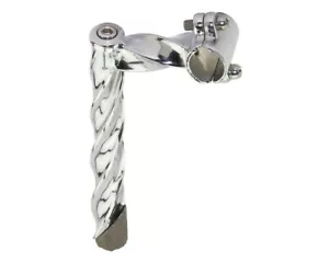 NEW! ALL TWISTED LOWRIDER STEM 22.2MM CHROME. - Picture 1 of 1