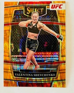 Valentina Shevchenko 2022 Panini Select UFC Orange Flash Prizm - Picture 1 of 1