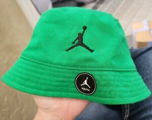 NEW Nike Jordan Jumpman YOUTH Boys Bucket Hat Lucky Green One Size