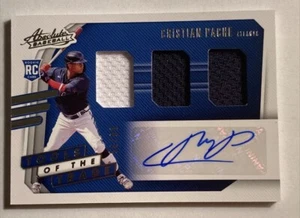 🔥Christian Pache Rookie Card Auto! Game Worn Memorabilia Card 56/99 #’d🎆 - Picture 1 of 2