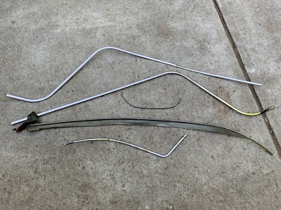 Chevrolet DeLuxe 1951 1952 moldura 5 piezas acero inoxidable GC 1160 Foto 1 de 4