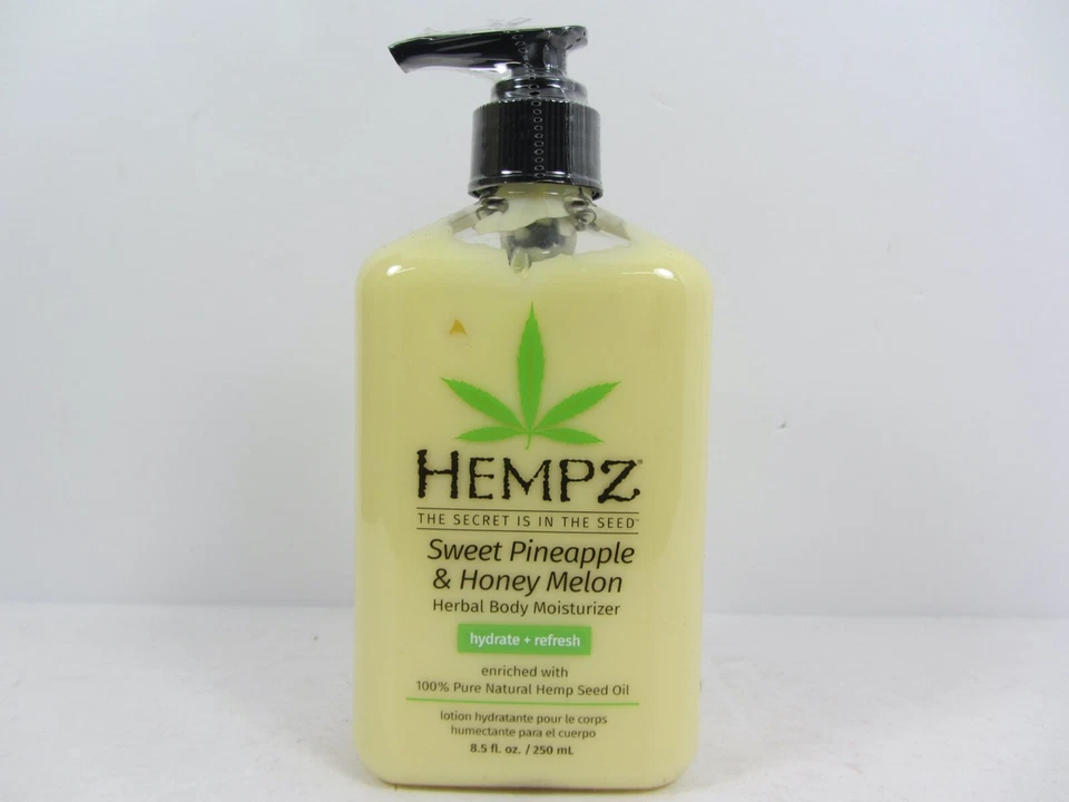 HEMPZ SWEET PINEAPPLE & HONEY MELON HERBAL BODY CREME MOISTURIZER LOTION 8.5 oz - Image 1 of 1