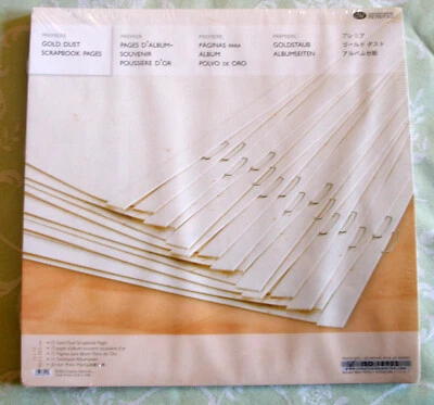 Repuesto de páginas de álbum de recortes Creative Memories 12 x 12 Premier Gold Dust Foto 1 de 3