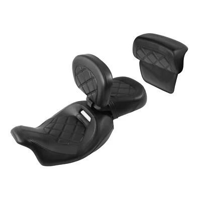 Driver & Passenger Seats Backrests Fit For Harley CVO Road Street Glide 2014-23 - Image 1 of 4