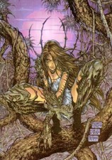 WITCHBLADE MILLENNIUM 2000 DYNAMIC FORCES CHROMIUM INSERT CARD C5 CHASE