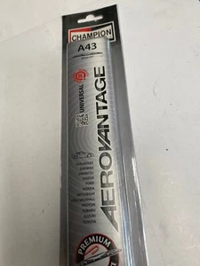 A43 43 CM TERGI ANTERIORE VARI ATTACCHI AUDI BMW MERCEDES VOLVO RENAULT OPEL VW - Imagen 1 de 4