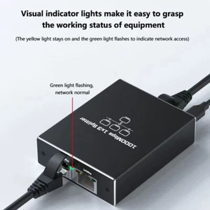 One Point Three Gigabit Network Splitter RJ45 Network Cable Switch Router - Afbeelding 1 van 7