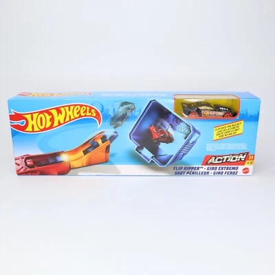 Hot Wheels Action Flip Ripper Track Set con Coche 4-10 Foto 1 de 4