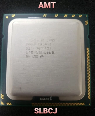 SLBCJ Intel Core i7-965 Extreme 3.2GHz 8MB Quad Core LGA1366 CPU Processor - Image 1 of 2