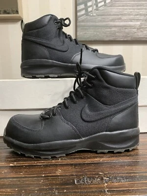 Botas Nike Air Manoa Negras AJ1280-002 Negras GRADO B Talla 3Y Foto 1 de 4